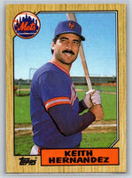 Keith Hernandez 1987 Topps Series Card #350
