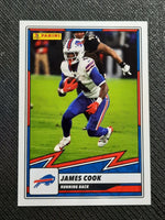 James Cook 2025 Panini NFL Sticker Card #60
