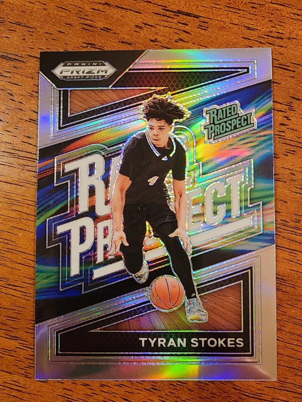 Tyran Stokes  2024 2025 Panini Prizm Rated Prospect Series Mint Card #8