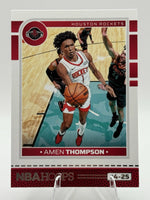 Amen Thompson 2024 2025 Panini Hoops Series Mint Card #151
