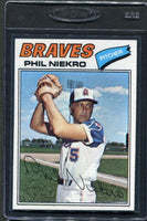 Phil Niekro 1977 Topps Series Mint Card #615
