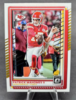Patrick Mahomes 2025 Panini Donruss OPTIC Series Mint Card #40
