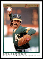 Dennis Eckersley 1991 O-Pee-Chee Premier Series Mint Card #38

