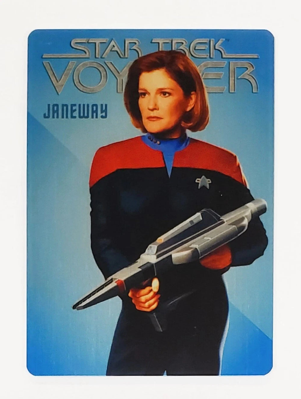 Captain Janeway Women of Star Trek Arts Images Metal Case LIMITED EDITION Topper Card CT1