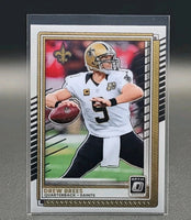Drew Brees 2025 Panini Donruss Optic Series Mint Card #190
