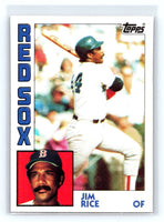 Jim Rice 1984 Topps Series Mint Card #550
