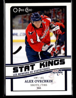 Alexander Ovechkin 2010 2011 O-Pee-Chee Stat Kings Card #SK7
