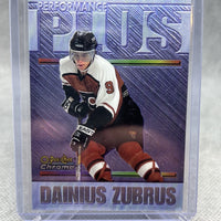 Dainius Zubrus 1998 1999 Topps Season's Best Performance Plus Card #SB30