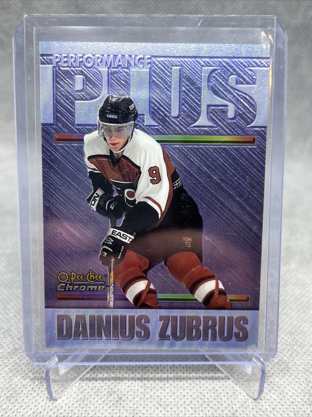 Dainius Zubrus 1998 1999 Topps Season's Best Performance Plus Card #SB30
