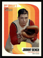 Johnny Bench 2014 Topps Heritage 1st Draft Series Mint Card #65MLB-JB
