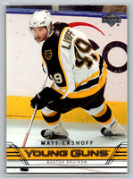 Matt Lashoff 2006 2007 Upper Deck Young Guns Series Mint Card #453
