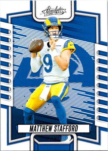 Matthew Stafford 2023 Panini Absolute Series Mint Rookie Card #19