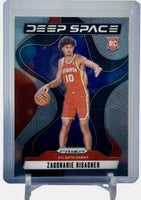 Zaccharie Risacher 2024 2025 Panini Prizm Deep Space Series Mint Rookie Card #8
