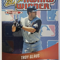 Troy Glaus 2002 Topps Total Award Winner Series Mint Card  #AW9
