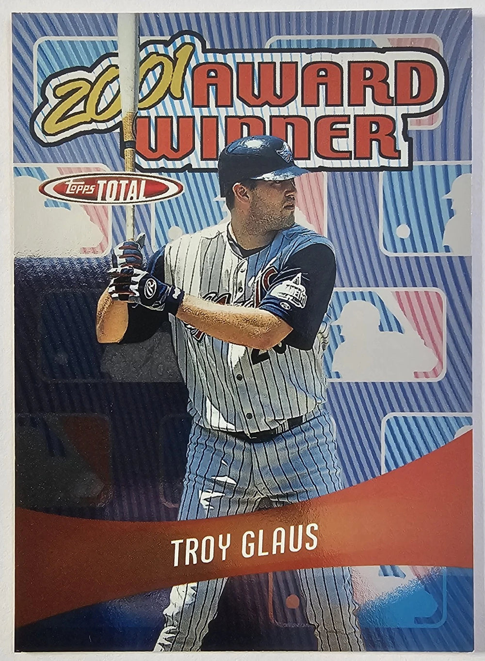 Troy Glaus 2002 Topps Total Award Winner Series Mint Card  #AW9