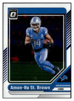 Amon-Ra St. Brown 2024 Donruss Optic Series Mint Card #66
