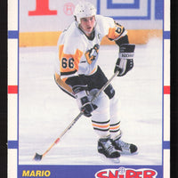 Mario Lemieux 1990 1991 Score Card #337