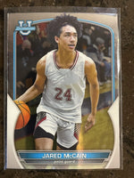 Jared McCain 2022 2023 Bowman University Chrome Mint Card #27

