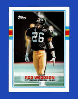 Rod Woodson 1989 Topps Series Mint Rookie Card #323
