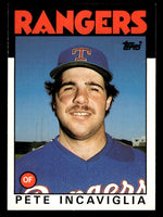 Pete Incaviglia 1986 Topps Traded Series Mint Rookie Card #48T
