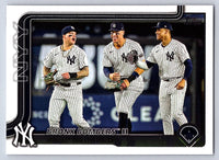 Aaron Judge 2025 Topps Bronx Bombers Series Mint Card #184
