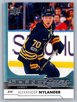 Alexander Nylander 2017 2018 Upper Deck Young Guns Card #222

