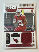 Trey Benson 2024 Panini Contenders Rookie Ticket Swatch Card #RTS-TBN
