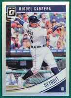 Miguel Cabrera 2018 Donruss Optic Series Mint Card #122
