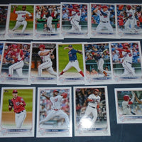 Washington Nationals 2022 Topps Hand Collated 19 Card Team Set Featuring Juan Soto, Stephen Strasburg, Gerardo Parra, Keibert Ruiz Future Stars and 5 Rookie Cards Plus