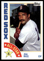 Jim Rice 1984 Topps All Star Series Mint Card #401
