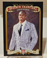 Adrian Peterson 2012 Upper Deck Presents Goodwin Champions Series Mint Card #144
