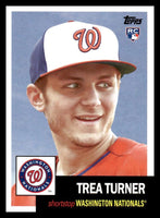 Trea Turner 2016 Topps Archives Series Mint Rookie Card #68
