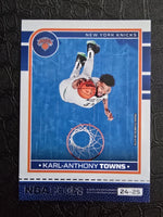 Karl-Anthony Towns 2024 2025 NBA Hoops Series Mint Card #5
