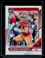 Christian McCaffrey 2024 Donruss Optic Series Mint Card #171
