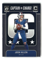 Josh Allen 2024 Donruss Optic Captain In Charge Series Mint Card #2
