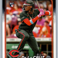 Cincinnati Reds 2024 Topps 17 Card Hand Collated Team Set Featuring Rookie Cards of Elly De La Cruz and Andrew Abbot Plus