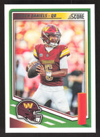 Jayden Daniels 2025 Score Series Mint Card #195
