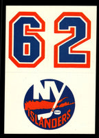 New York Islanders 1985 1986 Topps Sticker #32
