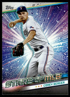 Corey Seager 2024 Topps Stars of MLB Mint Insert Card #SMLB-28
