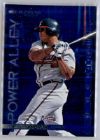 Andruw Jones 2004 Donruss Power Alley Blue Series Mint Card #PA15
