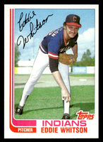 Eddie Whitson 1982 Topps Traded Series Card #127T
