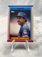 Andre Dawson 1989 Topps UK Mini Series Card #21

