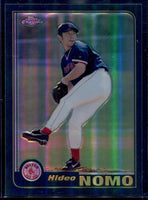 Hideo Nomo 2001 Topps Chrome Traded Retrofractor Series Mint Card #T42
