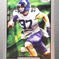 Aidan Hutchinson 2022 SAGE Artistry Silver Series Mint Rookie Card #2