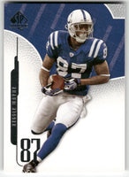 Reggie Wayne 2008 SP Authentic Series Mint Card #29

