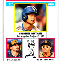 Shohei Ohtani 2025 Topps Heritage RBI Leaders Series Mint Card #195