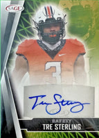 Tre Sterling 2022 SAGE Rookie Autograph Series Mint Card #A-TS2
