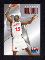 Hakeem Olajuwon 1996 1997 Skybox Texaco Team USA Series Mint Card #6

