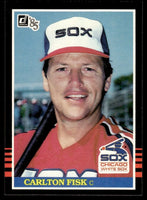 Carlton Fisk 1985 Donruss Series Mint Card #208
