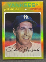 Phil Rizzuto 2012 Topps Archives Gold Foil Series Mint Card #96
